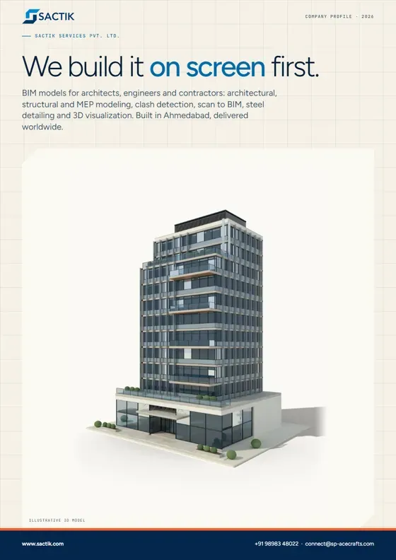 Cover of the Sactik company profile PDF